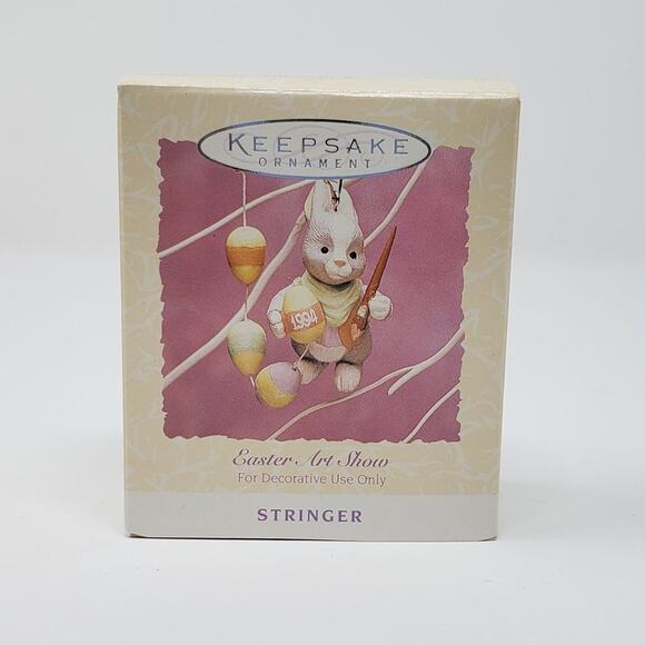 1994 Hallmark Easter Art Show Spring Handcrafted Keepsake Holiday Ornament - Picture 1 of 6